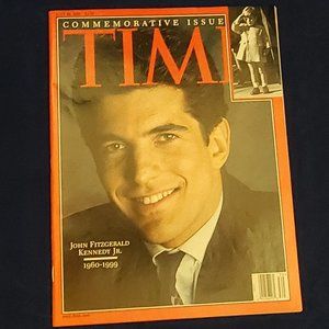 Time Magazine July 26, 1999 RIP John Fitzgerald Kennedy Jr. 1960-1999